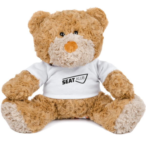 Medvídek Teddy s potiskem SEAT-klub.cz (logo)
